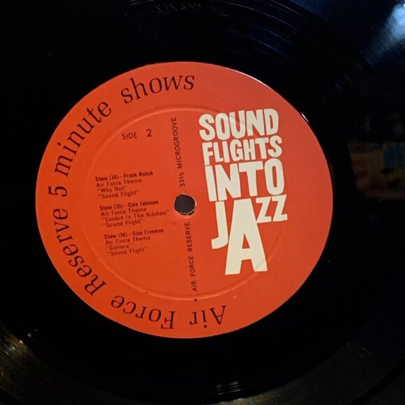 Air Force Reserve Soundflights Into Jazz Volume 6 (Vinyl, 1959) Not On Label VG+ - Picture 6 of 10